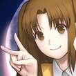 月姫 -A piece of blue glass moon- 発売記念「月言葉」リレーイラスト 「晴雲秋月」