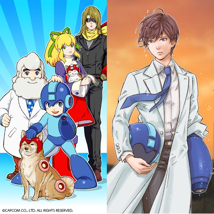 「ロックマンちゃん」&「ロックマンさん」
